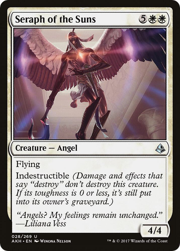 Seraph of the Suns 28 card from Amonkhet