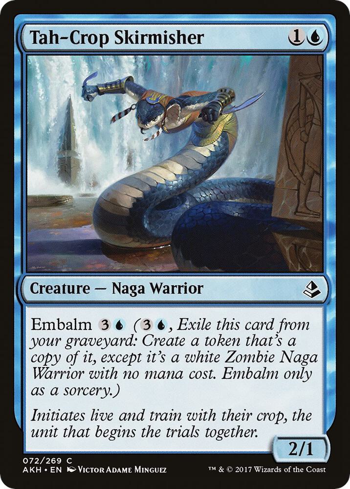 Tah-Crop Skirmisher 72 card from Amonkhet