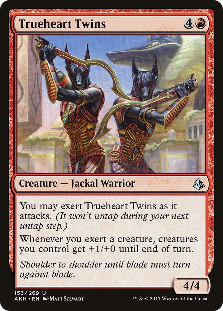 Trueheart Twins 153 card from Amonkhet