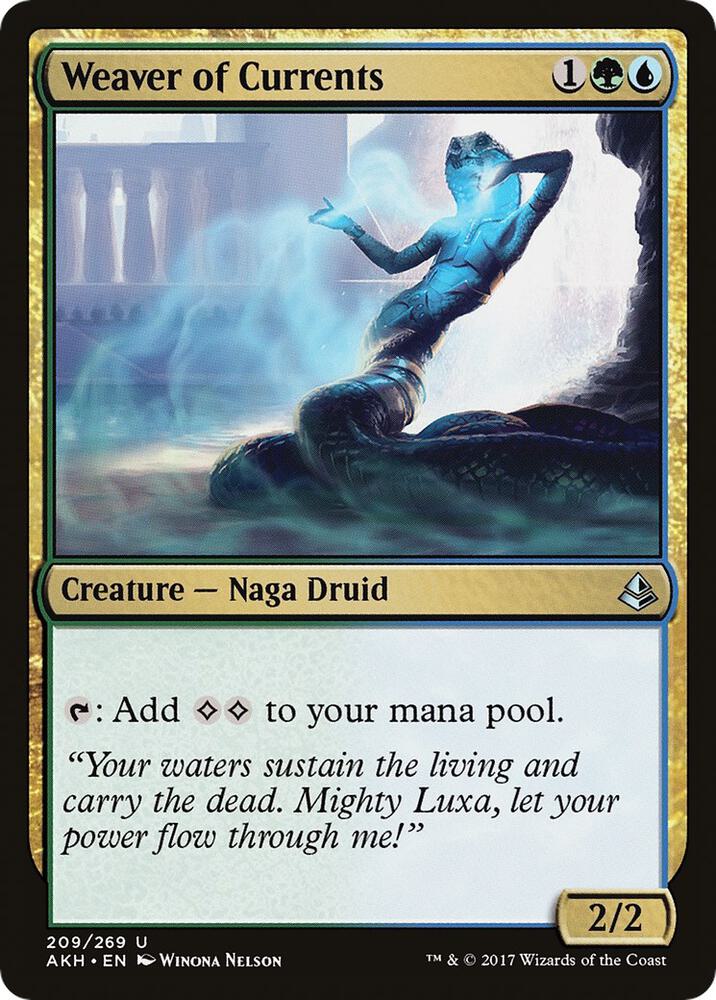 Weaver of Currents 209 card from Amonkhet