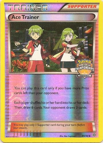 Ace Trainer - 69/98 (Regional Championships) 069/098 card from League & Championship Cards
