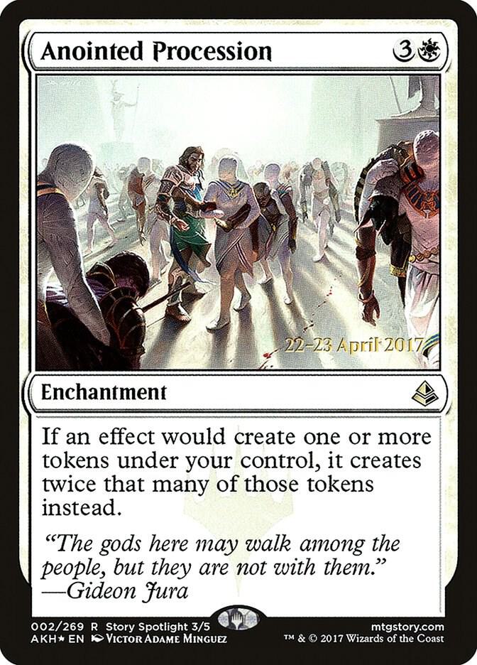 Anointed Procession 2 card from Prerelease Cards