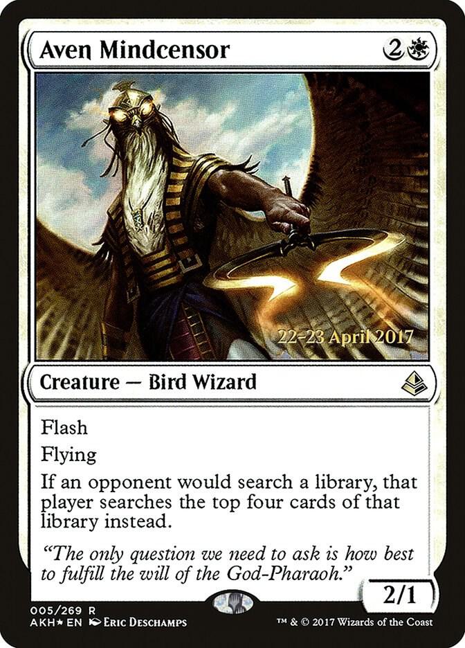 Aven Mindcensor 5 card from Prerelease Cards