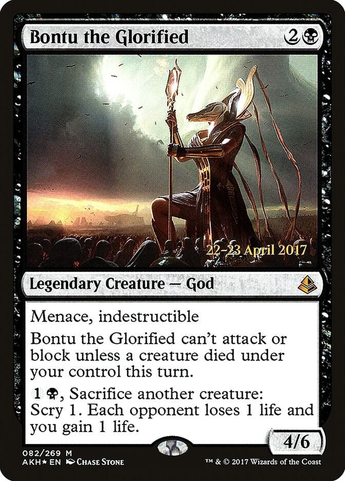 Bontu the Glorified 82 card from Prerelease Cards