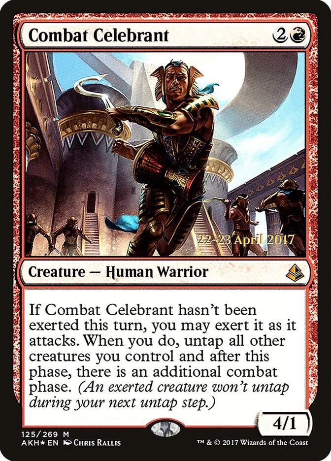 Combat Celebrant 125 card from Prerelease Cards