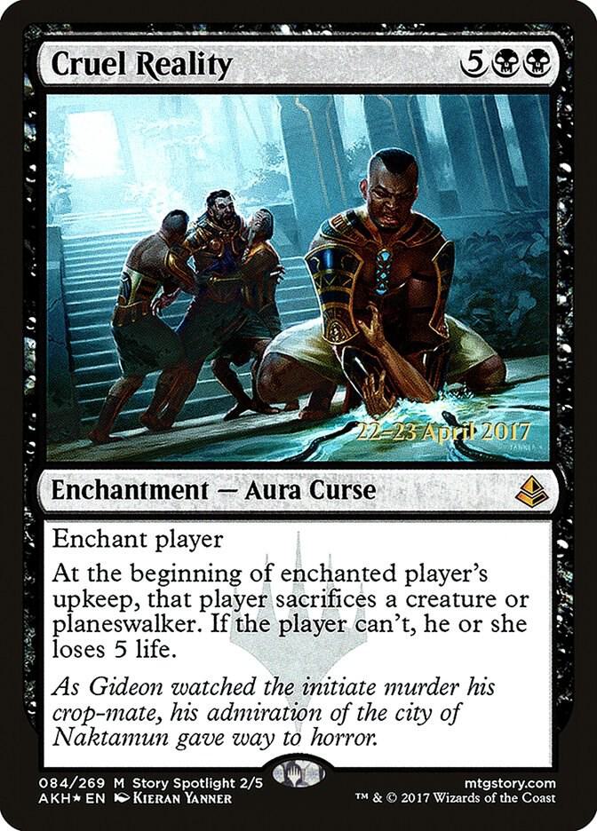 Cruel Reality 84 card from Prerelease Cards