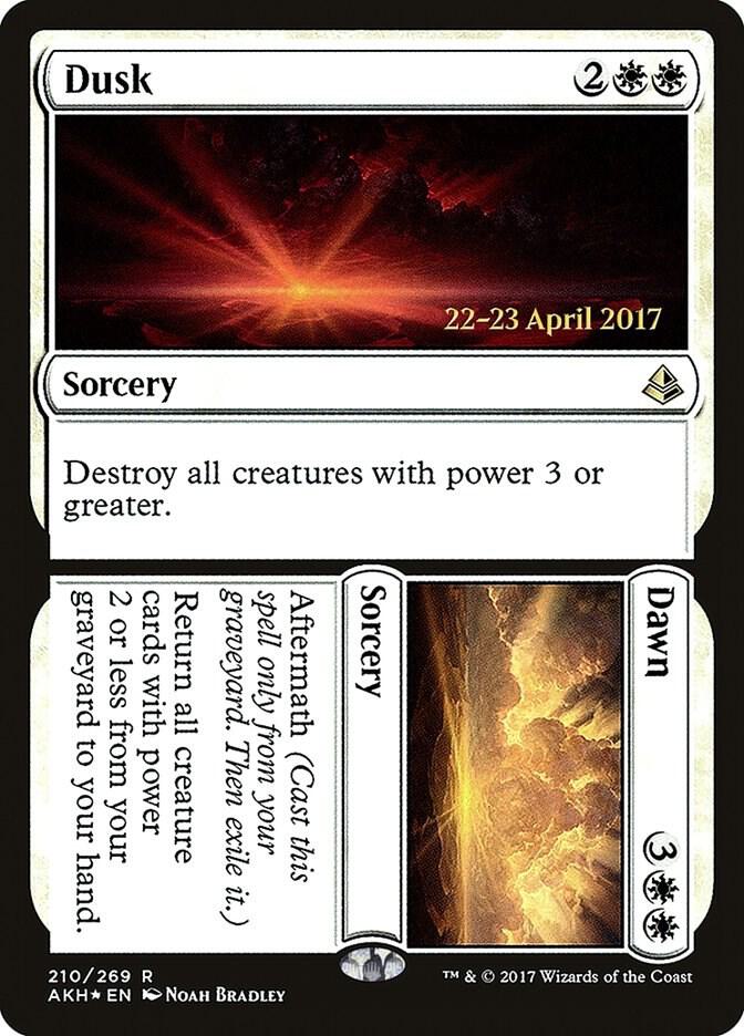 Dusk // Dawn 210 card from Prerelease Cards