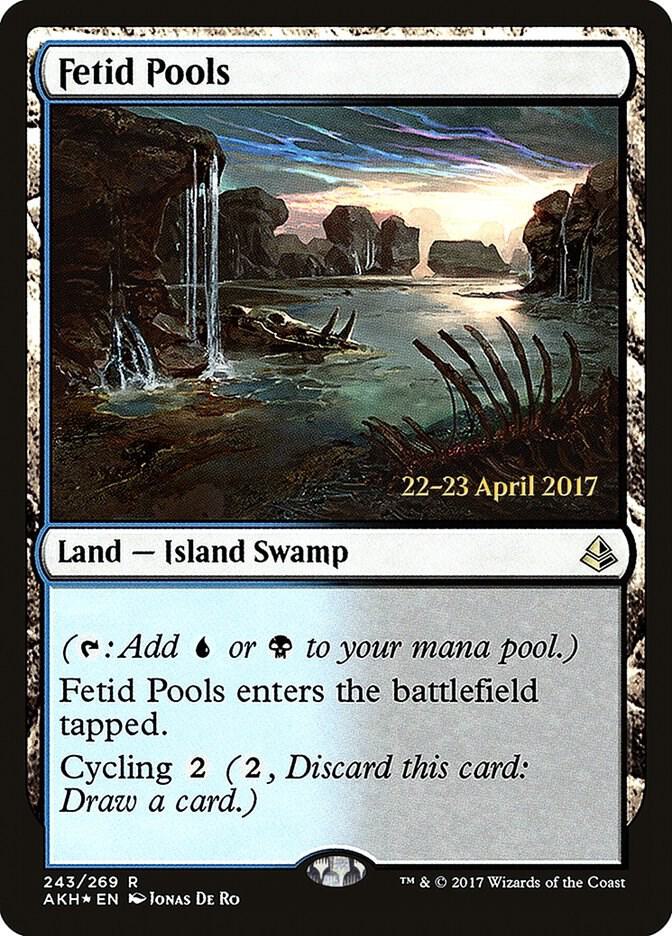 Fetid Pools 243 card from Prerelease Cards