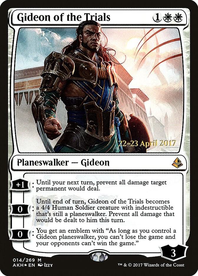 Gideon of the Trials 14 card from Prerelease Cards