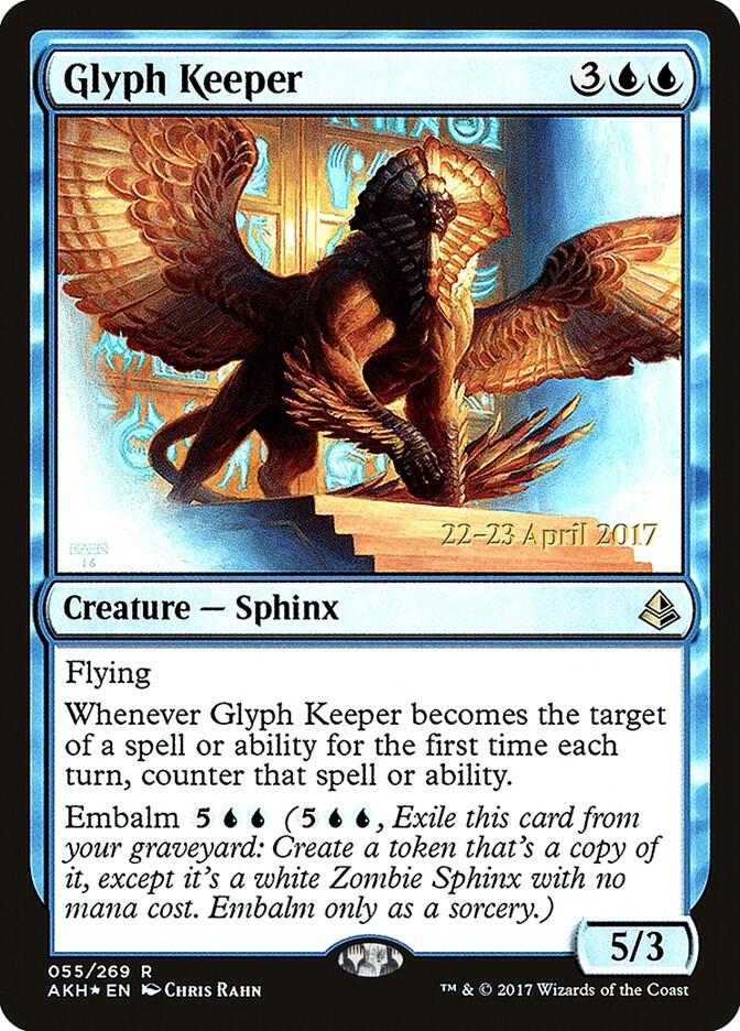 Glyph Keeper 55 card from Prerelease Cards