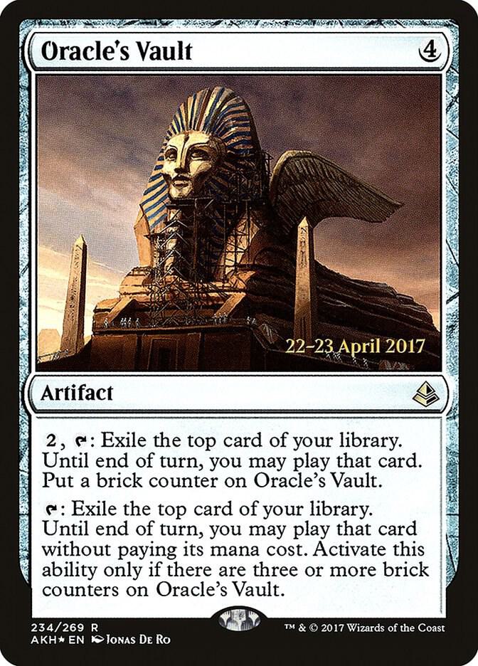 Oracle's Vault 234 card from Prerelease Cards