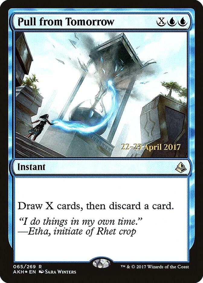 Pull from Tomorrow 65 card from Prerelease Cards