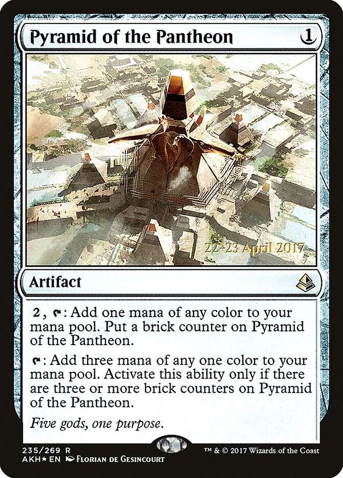 Pyramid of the Pantheon 235 card from Prerelease Cards