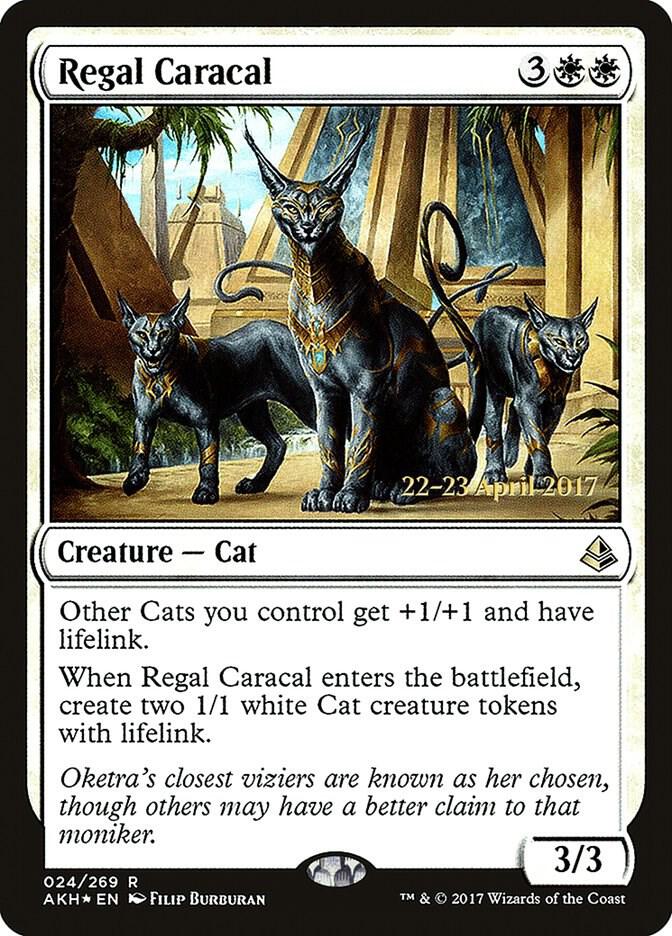 Regal Caracal 24 card from Prerelease Cards
