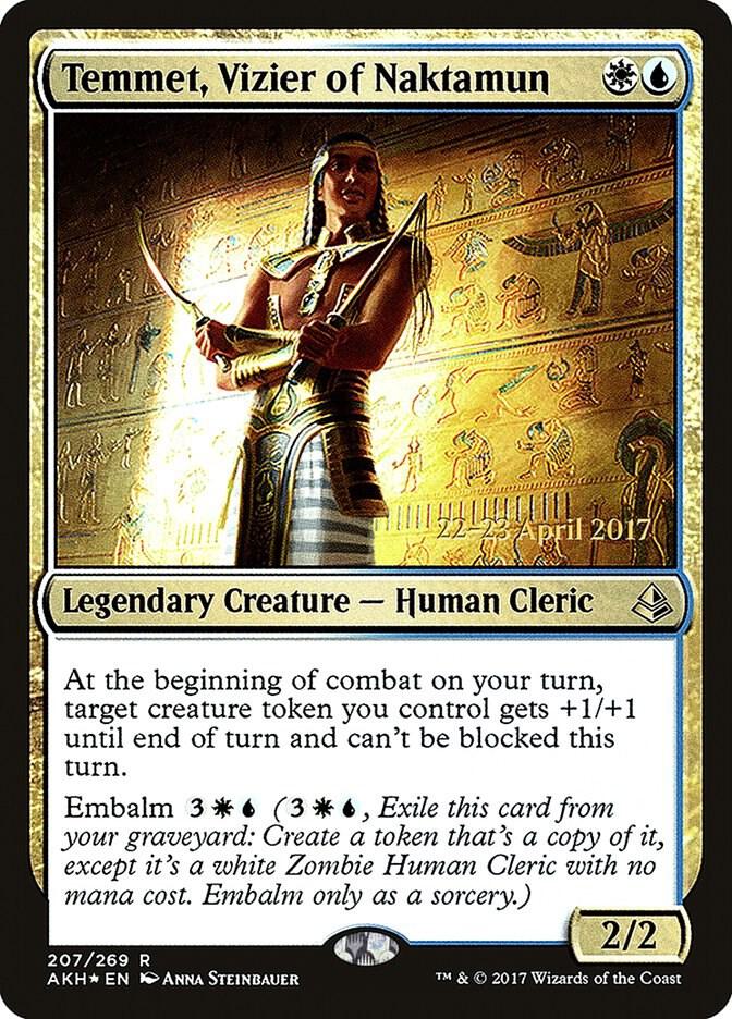 Temmet, Vizier of Naktamun 207 card from Prerelease Cards