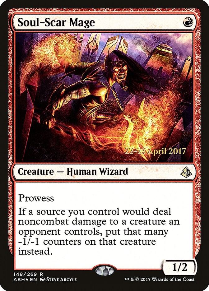 Soul-Scar Mage 148 card from Prerelease Cards