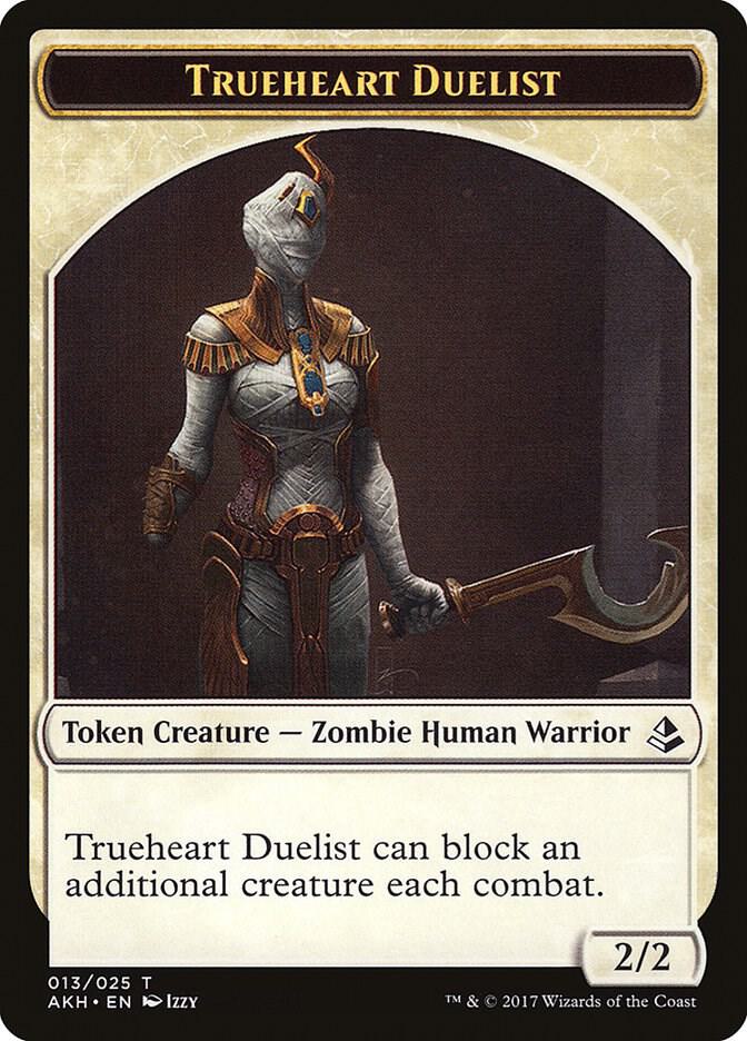Trueheart Duelist Token 13 card from Amonkhet