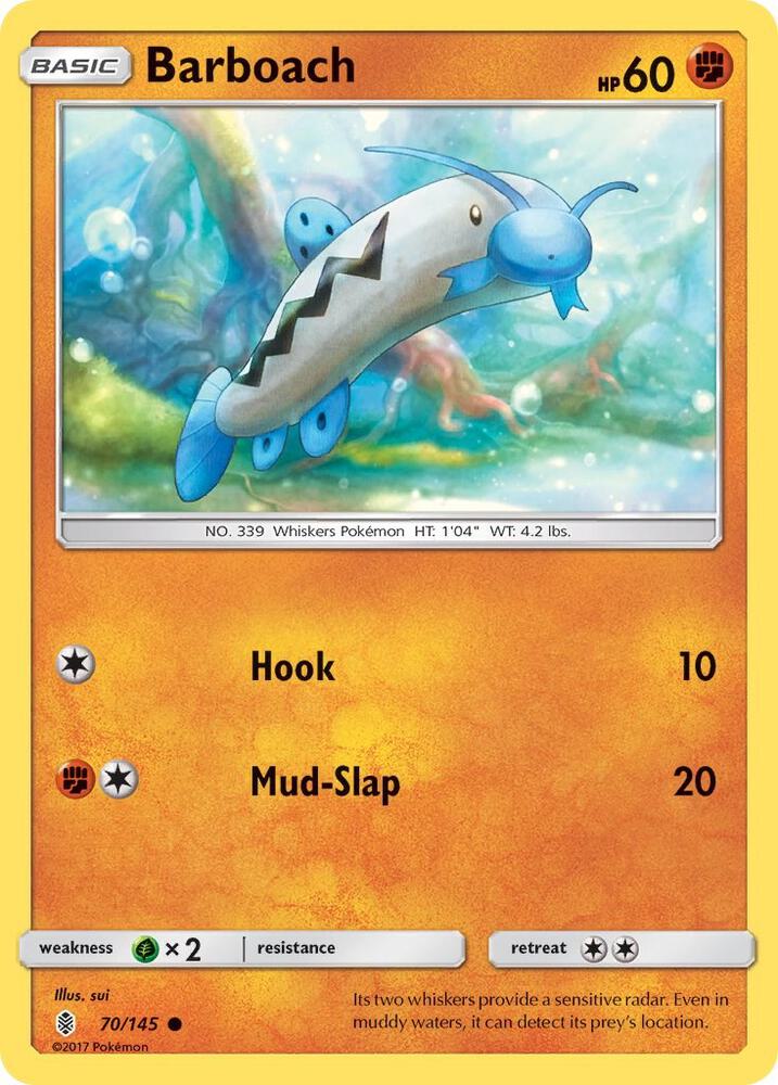 Barboach 70/145 card from SM - Guardians Rising