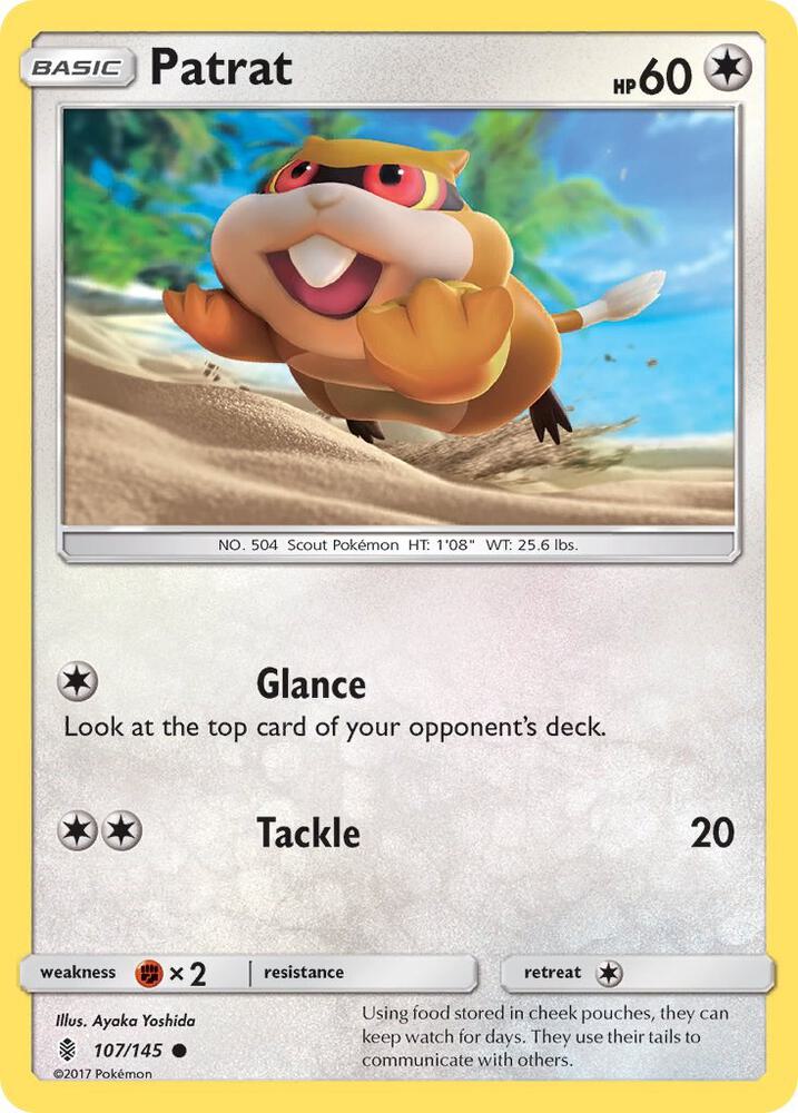 Patrat 107/145 card from SM - Guardians Rising