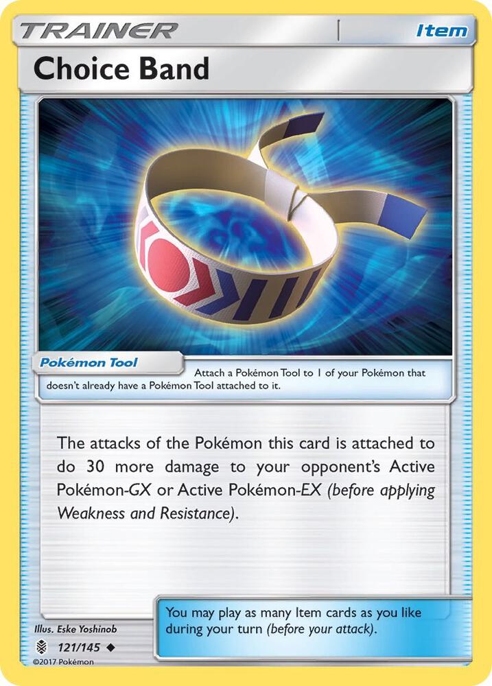 Choice Band 121/145 card from SM - Guardians Rising