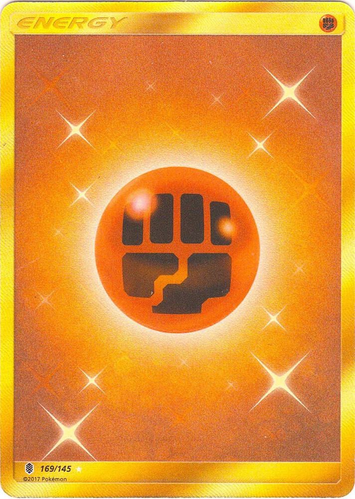 Fighting Energy (Secret) 169/145 card from SM - Guardians Rising