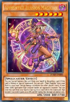 Apprentice Illusion Magician JUMP-EN080 card from Shonen Jump Magazine Promos