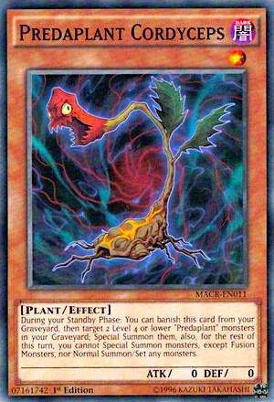 Predaplant Cordyceps MACR-EN011 card from Maximum Crisis