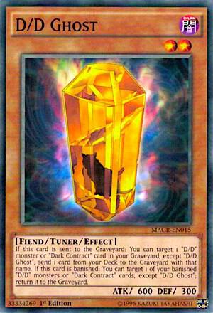 D/D Ghost MACR-EN015 card from Maximum Crisis