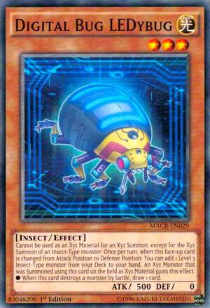 Digital Bug LEDybug MACR-EN029 card from Maximum Crisis