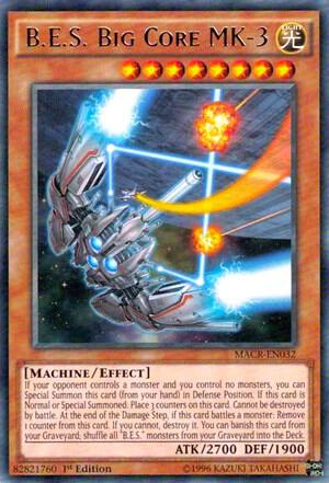 B.E.S. Big Core MK-3 MACR-EN032 card from Maximum Crisis