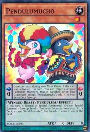 Pendulumucho MACR-EN033 card from Maximum Crisis