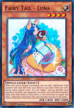Fairy Tail - Luna MACR-EN038 card from Maximum Crisis