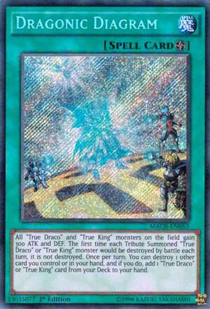 Dragonic Diagram MACR-EN053 card from Maximum Crisis