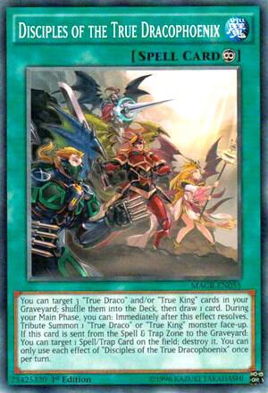 Disciples of the True Dracophoenix MACR-EN055 card from Maximum Crisis