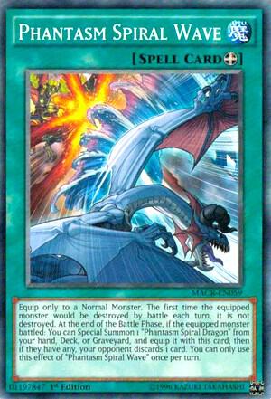 Phantasm Spiral Wave MACR-EN059 card from Maximum Crisis