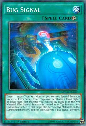 Bug Signal MACR-EN060 card from Maximum Crisis