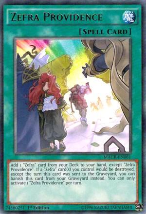 Zefra Providence MACR-EN061 card from Maximum Crisis