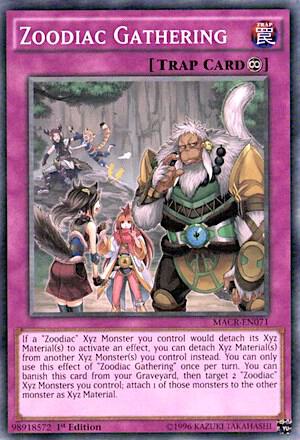 Zoodiac Gathering MACR-EN071 card from Maximum Crisis