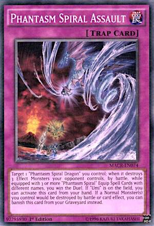 Phantasm Spiral Assault MACR-EN074 card from Maximum Crisis