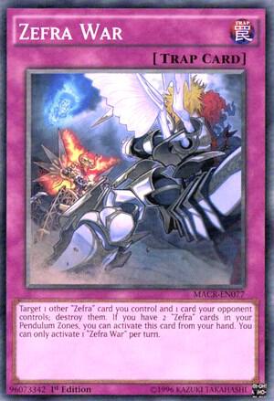 Zefra War MACR-EN077 card from Maximum Crisis