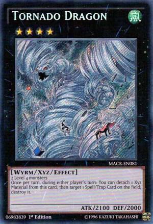 Tornado Dragon MACR-EN081 card from Maximum Crisis