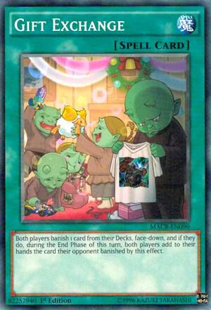 Gift Exchange MACR-EN090 card from Maximum Crisis