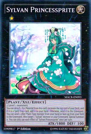 Sylvan Princessprite MACR-EN093 card from Maximum Crisis
