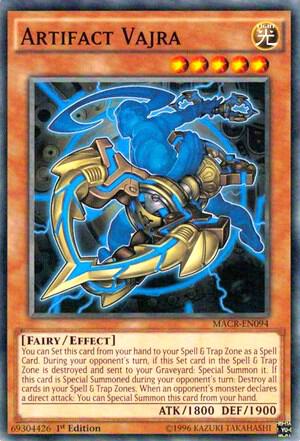 Artifact Vajra MACR-EN094 card from Maximum Crisis