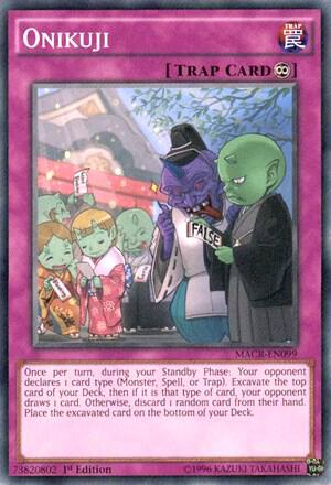 Onikuji MACR-EN099 card from Maximum Crisis