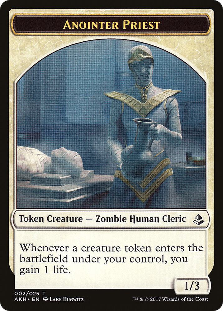 Anointer Priest // Drake Double-Sided Token 2 // 18 card from Amonkhet