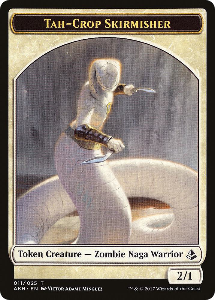Tah-Crop Skirmisher // Cat Double-Sided Token 11 // 16 card from Amonkhet