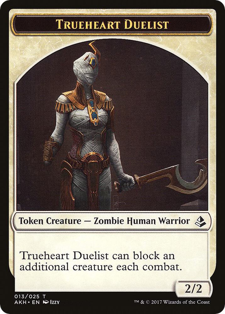Trueheart Duelist // Snake Double-Sided Token 13 // 23 card from Amonkhet