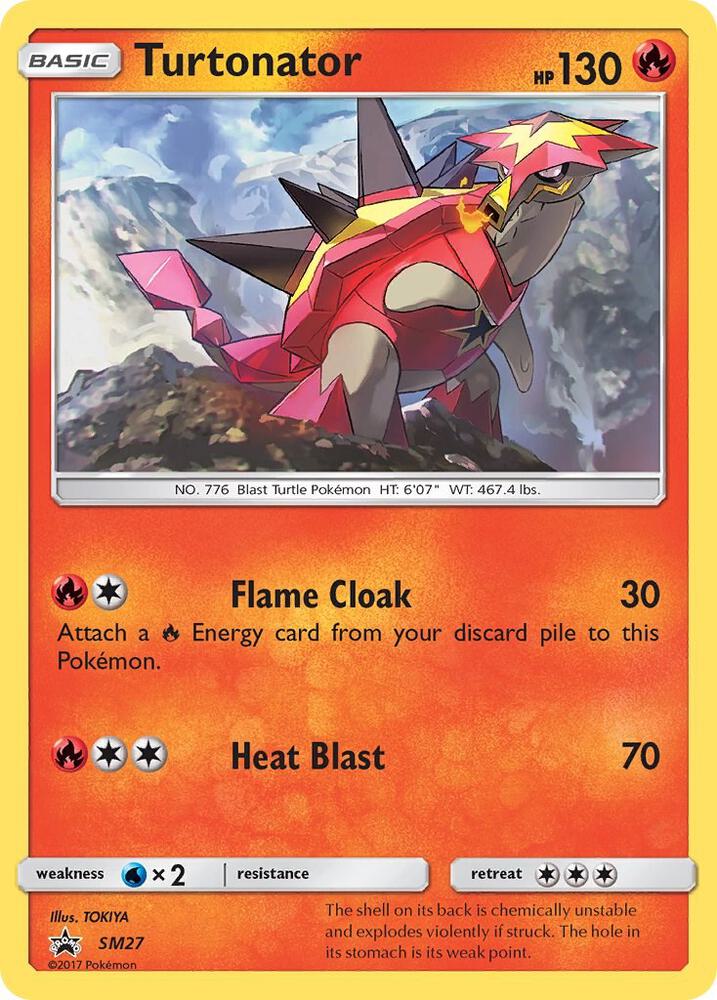 Turtonator SM27 card from SM Promos