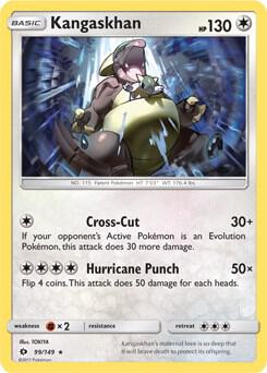 Kangaskhan - 99/149 (SM Base Set) 099/149 card from Deck Exclusives